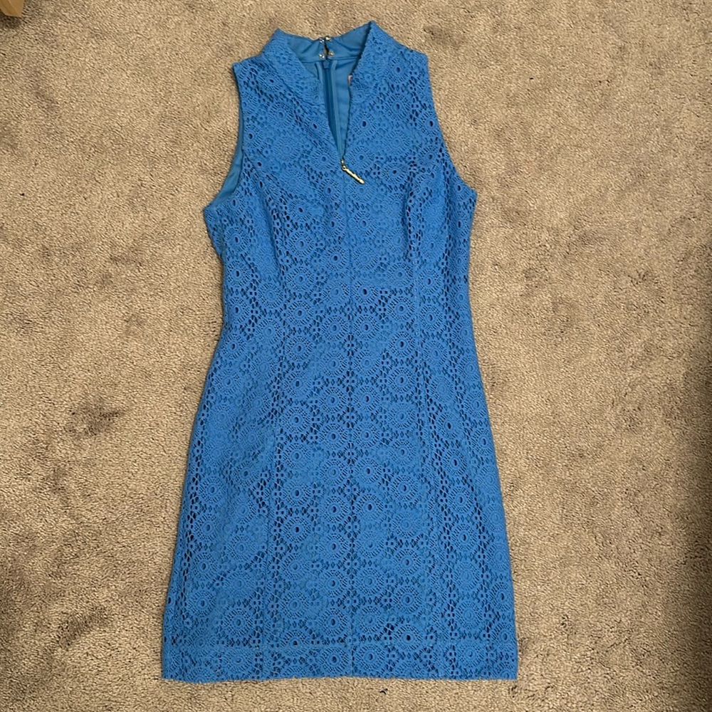 Lilly Pulitzer blue dress